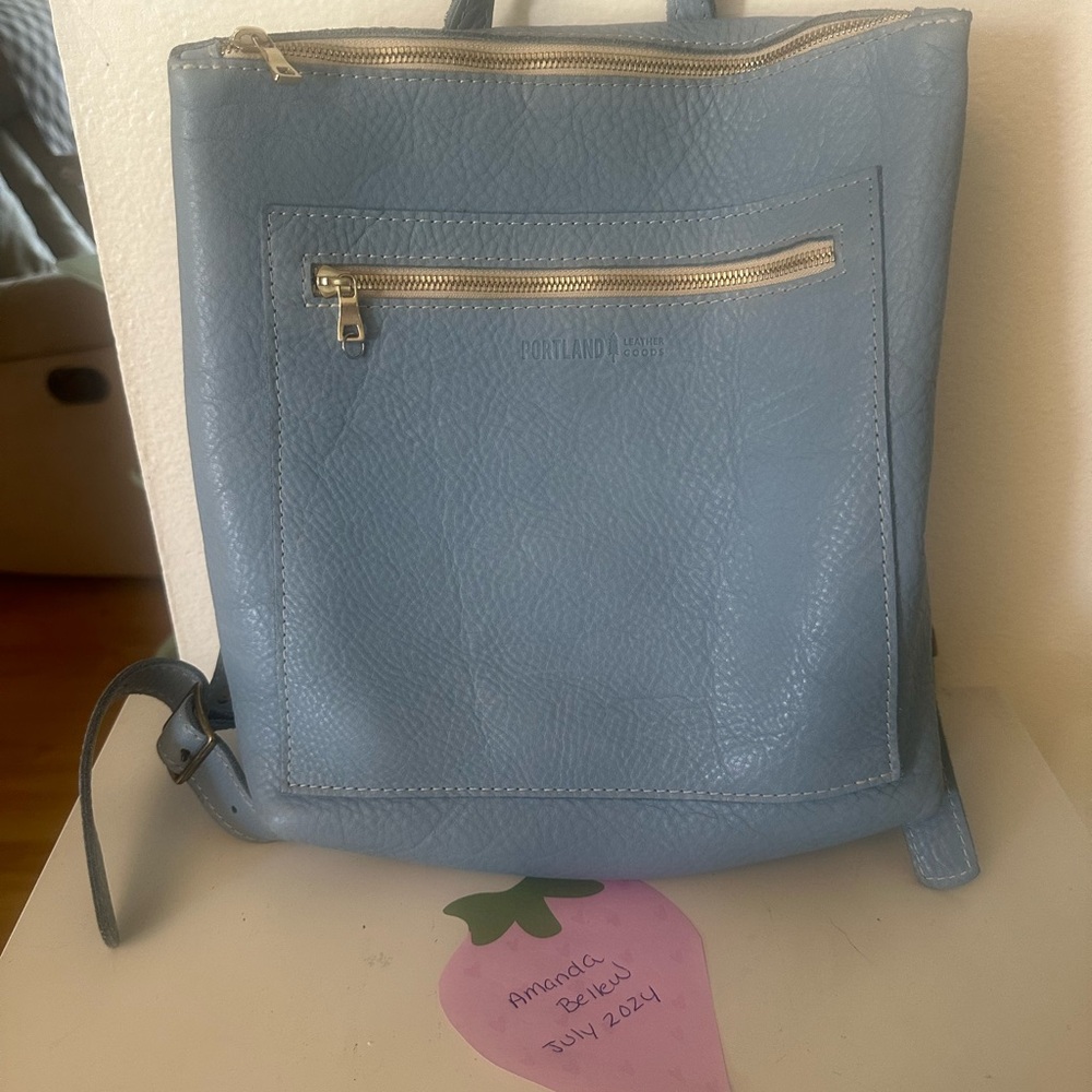 Portland leather goods dream tote backpack